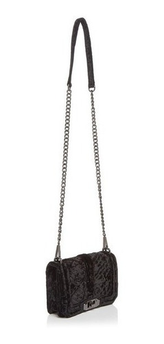 Rebecca Minkoff Cartera Cadena Terciopelo Chevron Nueva Envi