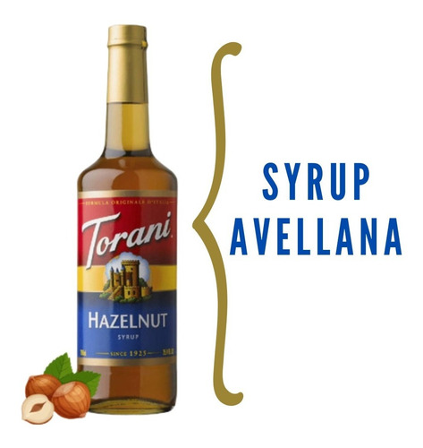 Syrup Jarabe Saborizante Torani 750ml - Avellana