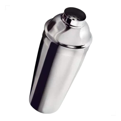 Coqueteleira 3 Peças Em Inox 500ml Bar Drinks Caipirinha Cor Prateado