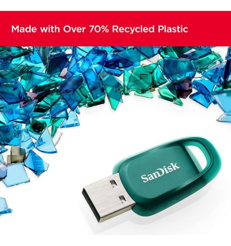 Unidad Flash Sandisk Ultra Eco Usb 3.2 Gen 1 De 256 Gb -