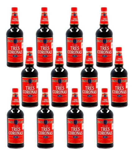 Jerez Tres Coronas 1 Lt - 12 Pack