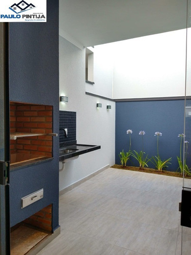 Imagem 10 de 30 de Casa Térrea Condomínio Park Real Indaiatuba-sp - Ca04503 - 70283621
