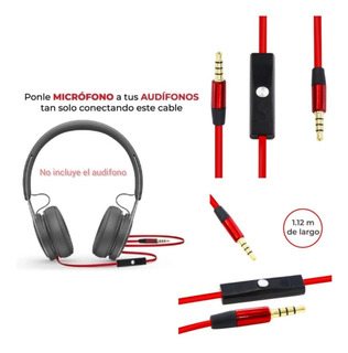 desesperación Acercarse masilla Cable Para Audifonos Con Microfono | MercadoLibre 📦