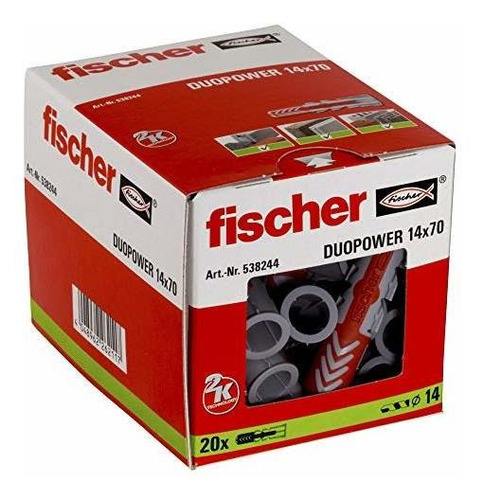 Unbekannt Fischer Duopower 14 X 70 Tapones Universales Para 