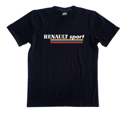 Remera Fierrera Renault 007 4xl Sport Tricolor