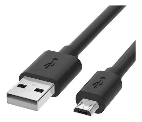Cable cargador USB a micro USB de 1.8 m, iridiscente