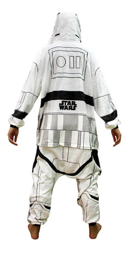 Macacão Pijama Kigurimi Star Wars Stormtrooper M Zc 10071035