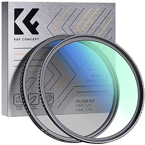 K&f Concept Kit De Filtro De Lente Uv Cpl De 49 Mm 18 Capas