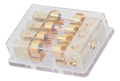 Bloque De Fusibles, 12 V, 60 A, Distribución De 1 Entrada Y