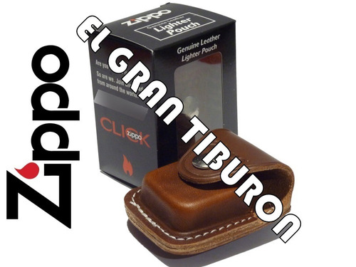 Estuche Cuero Zippo Original Para Encendedores