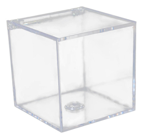 2 Paquete De 2-4 Cajas Transparentes Acrílicas Con 2 Piezas