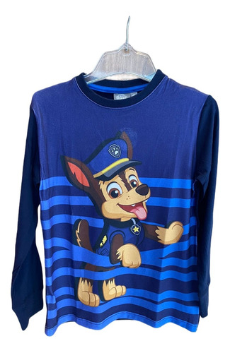 Remera Niños Paw Patrol Original Marshal Chasse Sky 