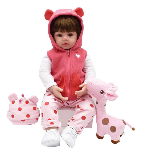 Muñeca bebé jirafa Roborn Dolls de 45 cm