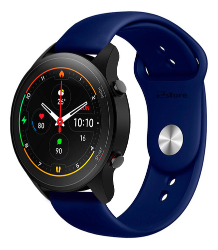 Correa Compatible Xiaomi Mi Watch Color Azul Dark Broche 22m