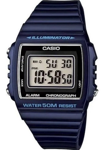 Relógio De Pulso  Casio Digital Masculino W-215h-2avdf