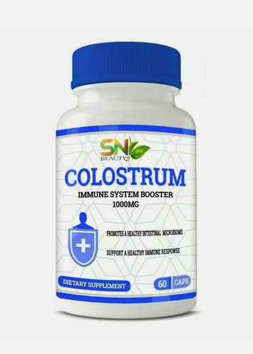 Colostrum  Salud Intestinal Aumento Sistema Inmune 60 Cap