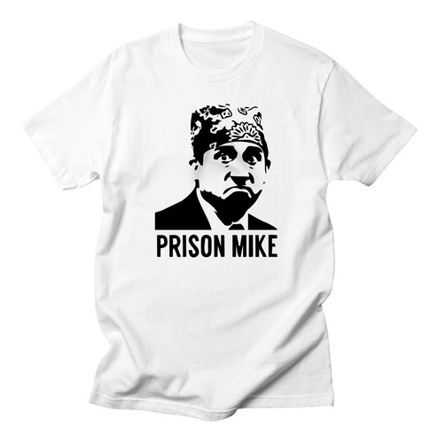 Remera Algodón Premium Serie Netflix The Office Prison Mike