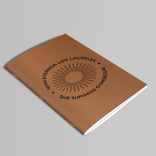 Libreta Ecologica Sol De Mayo Selección Argentina - A5 Lisa