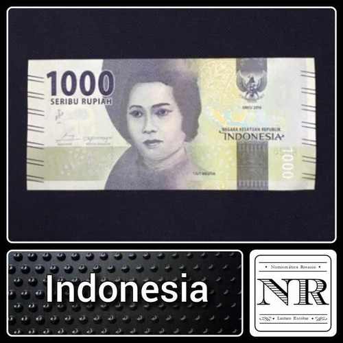 Indonesia - Asia - 1000 Rupias - Año 2016 - Unc - P# 154 