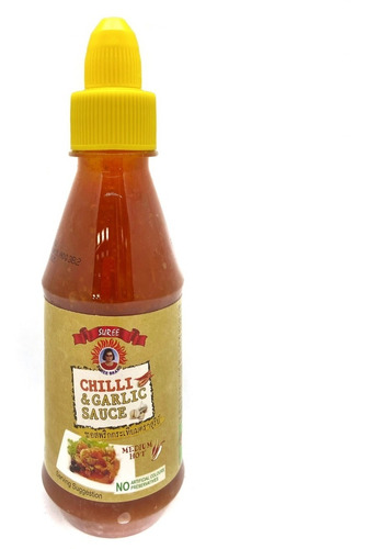 Salsa De Chile Y Ajo 200 Ml Suree Brand Tailandia