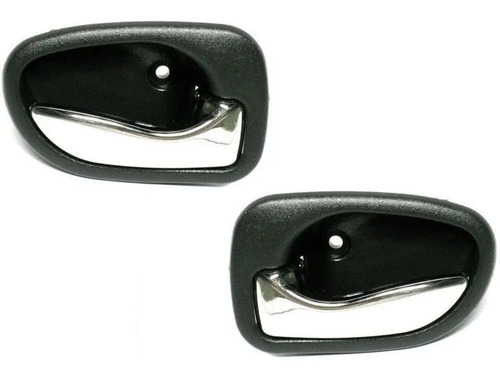 Imagem 1 de 3 de Maçaneta Interna Hyundai Atos Prime 1.0 Direita Esquerda Par