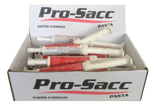 Pro-sacc Pasta 40 Gr - Probiótico Em Gel (cx C/ 5 Pasta)