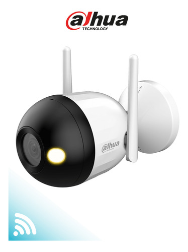 Cámara Ip Bullet Wifi 4 Mp Full Color Microfono 30mts Color Blanco
