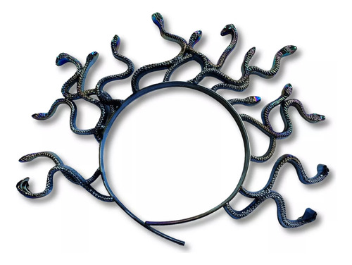 Tiara Medusa Cobras Serpentes Mitologia Fantasia Carnaval