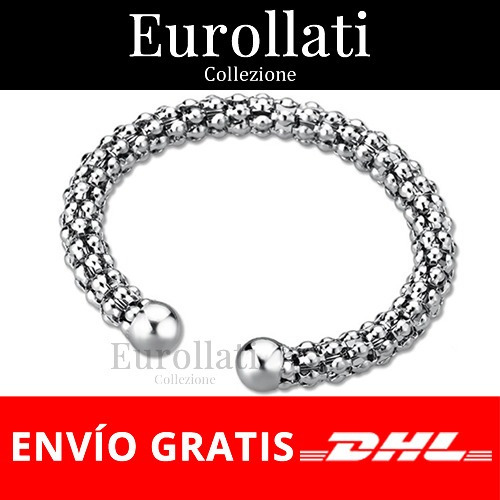 Pulsera Brazalete Elegante Acero Inoxidable Novia Esposa