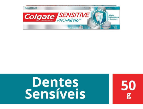 Creme Dental Colgate Sensitive Pró Alívio 50g