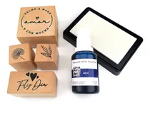 Comprar Combo Sellos Decorativos Emprendedores: Lolo + Kit De Tinta