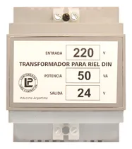 Comprar Transformador 220\u002F24v 50va Para Riel Din
