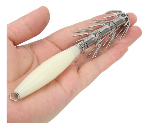 Anzuelo De Pesca Luminous Fishhook De 3 Capas Con Alto Conte