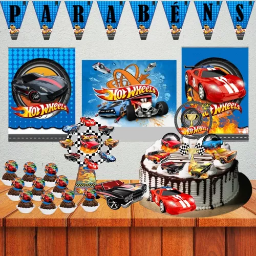 Quer Bolo? Doces Artesanais - Hoje foi dia de Hot Wheels para o