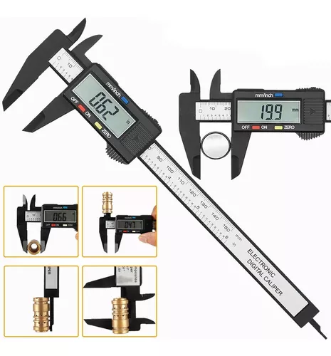 Calibrador Pie De Rey Digital Milimétrico 6” Truper 14388