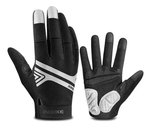 INBIKE Guantes Moto Piel Cuero De Pantalla Táctil Hombre Mujer con