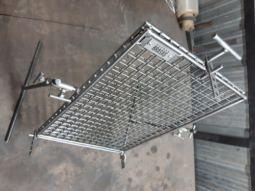 Imagen 9 de 10 de Parrilla Portátil Fogon Pinche Asador Libro Giant - Brasas®