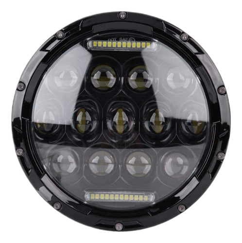 Faro Led 7 Pulgadas Redondo H4 12v-24v By Amazon