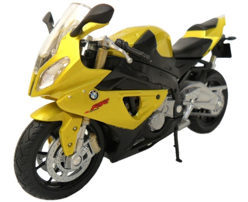 Miniaturas Bmw S 1000rr Motos Em Metal Plastico Borracha