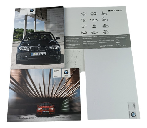 Manual Instruçoes Proprietario Bmw 118i 2011 Oem Sem Capa