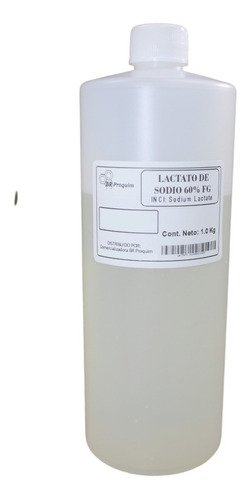 Lactato De Sodio 60% Botella 1 Kg (ideal Para Jabonería)