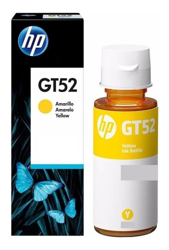 Botella Tinta Hp Gt52 Ama. Original M0h56a Gt5800 Serie 400