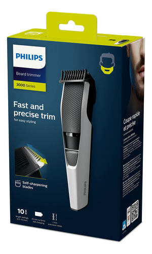 Cortabarba Philips Series 3000 Bt3206/14 10 Posiciones