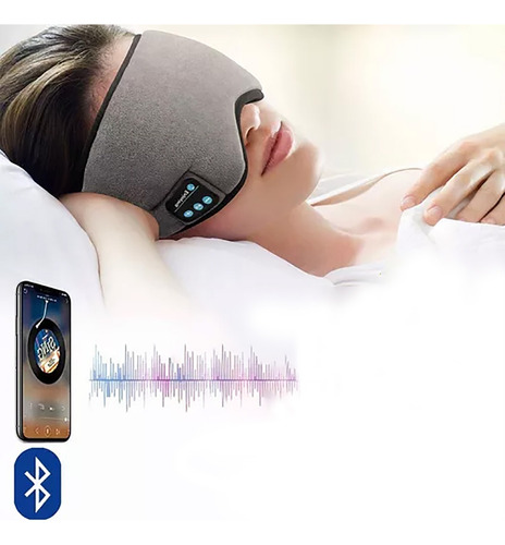 Antifaz Para Dormir Bluetooth Con Auriculares