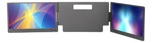 Monitor Portátil Triple De 14 Pulgadas Para Computadoras Por