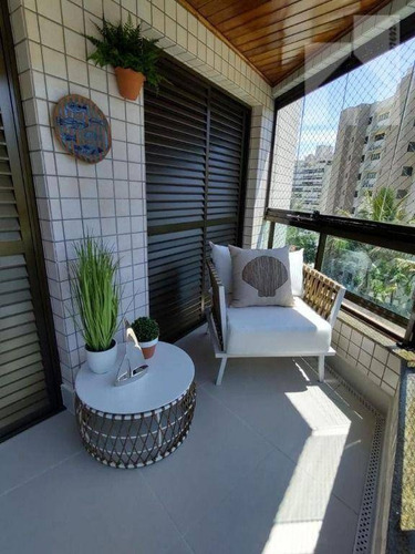 Imagem 12 de 30 de Apartamento Mobiliado Com 3 Dormitórios À Venda, 110 M² - Riviera De São Lourenço - Bertioga/sp - Ap1895