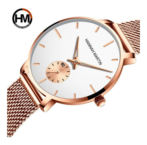 Reloj De Cuarzo Impermeable Hannah Martin Fashion