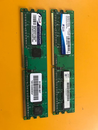 Memoria Ram Ddr2 Pc2 1gb 512mb 256mb (Usado)