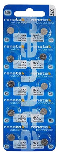 Renata Batteries Paquete De 10 Baterias Electronicas Sr626sw