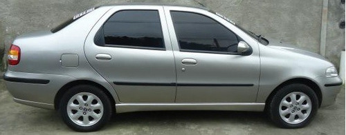 Fiat Siena 2001 / 2003 Bagueta De Puerta Delantera Derecha